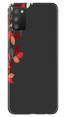 Grey Background Mobile Back Case for Samsung Galaxy M02s (Design - 71)