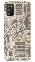 Travel Case for Samsung Galaxy M02s  (Design - 104)
