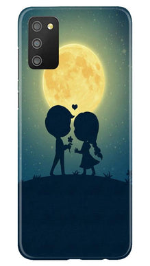 Love Couple Mobile Back Case for Samsung Galaxy M02s  (Design - 109)