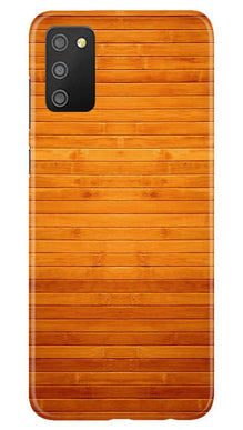 Wooden Look Mobile Back Case for Samsung Galaxy M02s  (Design - 111)