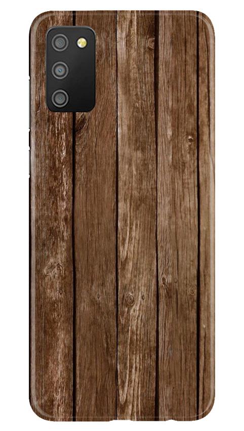 Wooden Look Case for Samsung Galaxy F02s(Design - 112)