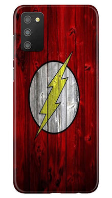 Flash Superhero Mobile Back Case for Samsung Galaxy M02s  (Design - 116)