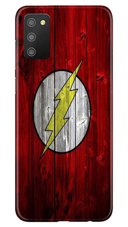 Flash Superhero Case for Samsung Galaxy F02s(Design - 116)