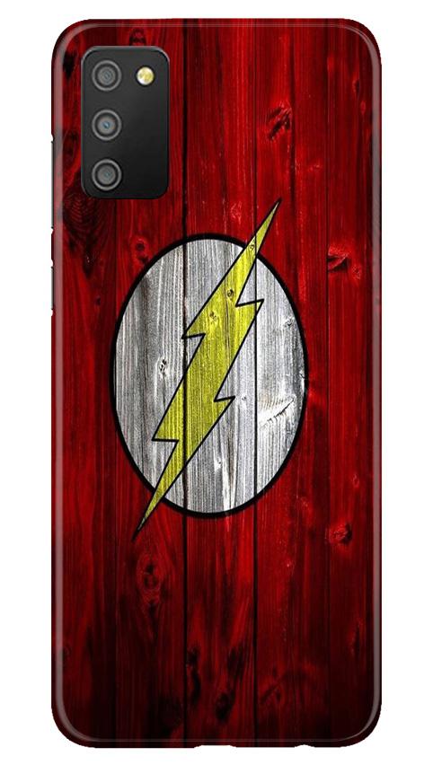 Flash Superhero Case for Samsung Galaxy M02s  (Design - 116)