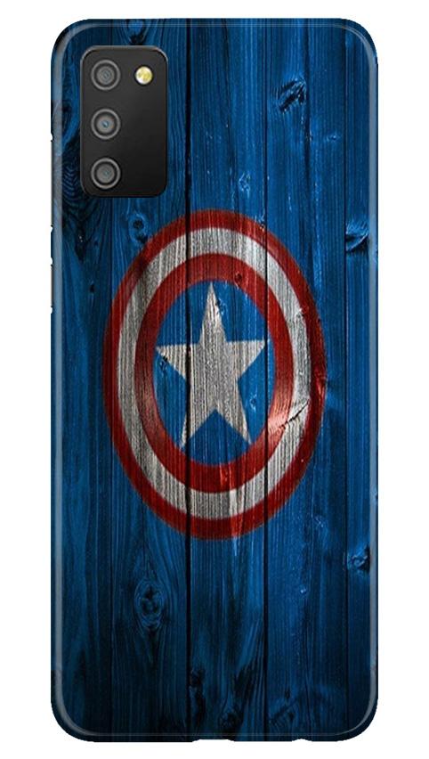 Captain America Superhero Case for Samsung Galaxy M02s(Design - 118)
