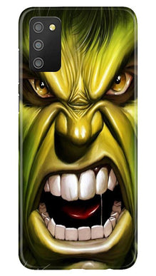 Hulk Superhero Mobile Back Case for Samsung Galaxy M02s  (Design - 121)