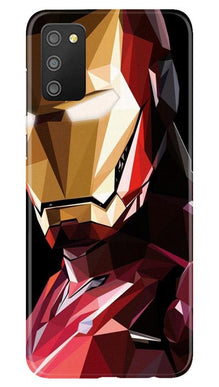 Iron Man Superhero Mobile Back Case for Samsung Galaxy M02s  (Design - 122)