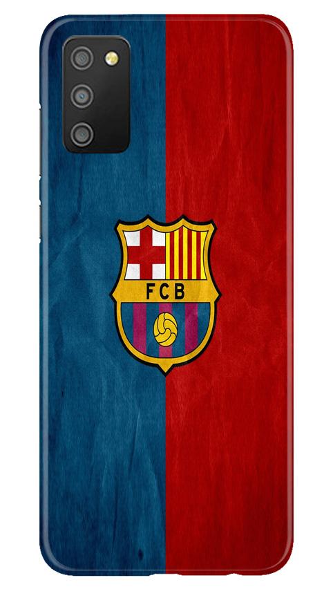 FCB Football Case for Samsung Galaxy F02s(Design - 123)