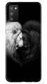Dark White Lion Case for Samsung Galaxy F02s  (Design - 140)