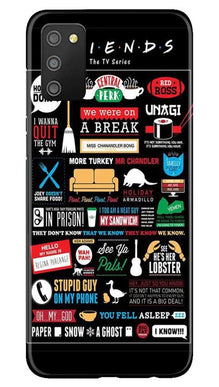 Friends Mobile Back Case for Samsung Galaxy M02s  (Design - 145)