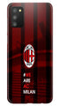 AC Milan Case for Samsung Galaxy F02s  (Design - 155)
