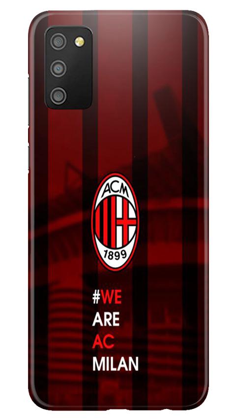 AC Milan Case for Samsung Galaxy F02s  (Design - 155)