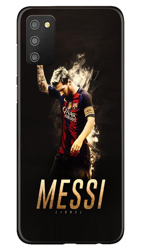 Messi Case for Samsung Galaxy F02s  (Design - 163)