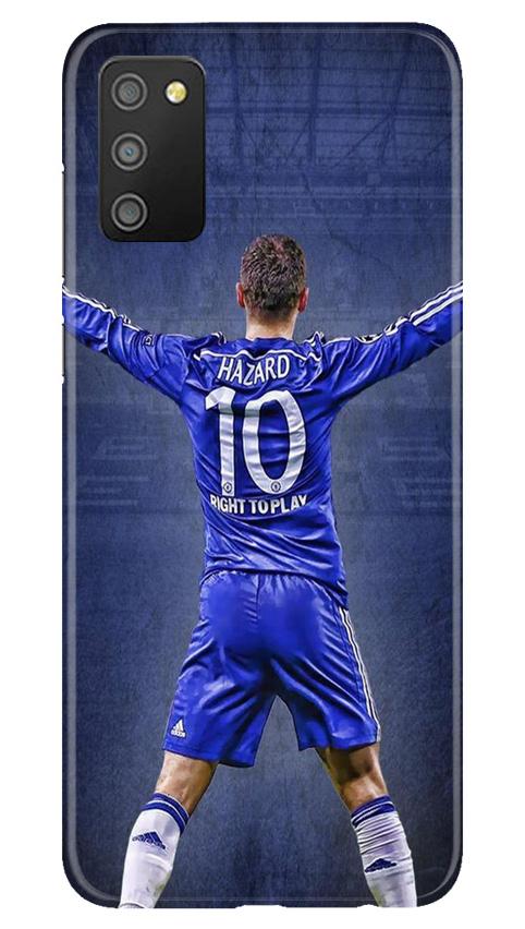 Hazard Case for Samsung Galaxy F02s  (Design - 164)