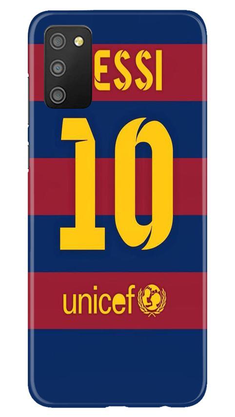 Messi Case for Samsung Galaxy F02s  (Design - 172)