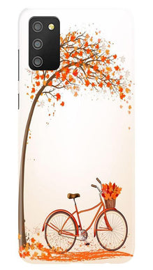 Bicycle Mobile Back Case for Samsung Galaxy M02s (Design - 192)