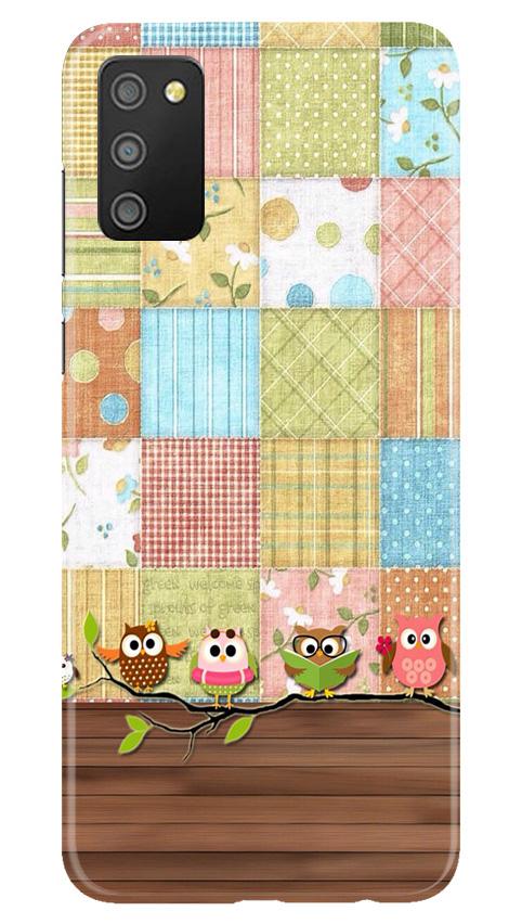 Owls Case for Samsung Galaxy F02s (Design - 202)