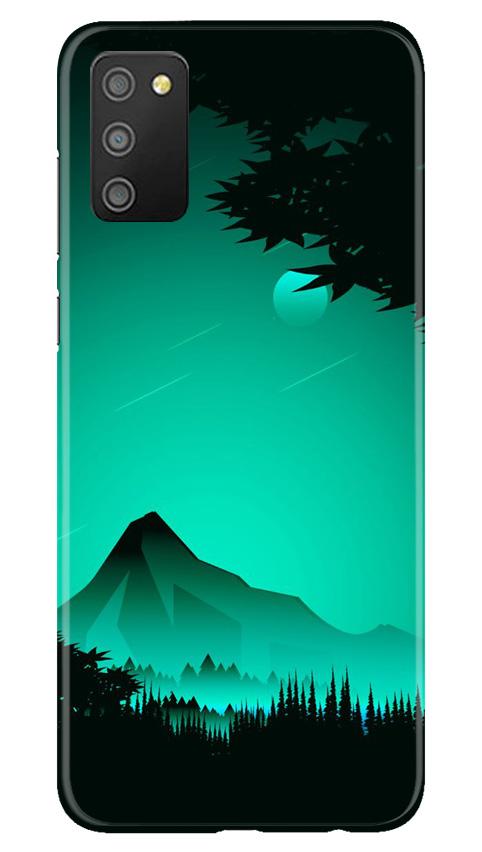 Moon Mountain Case for Samsung Galaxy M02s (Design - 204)