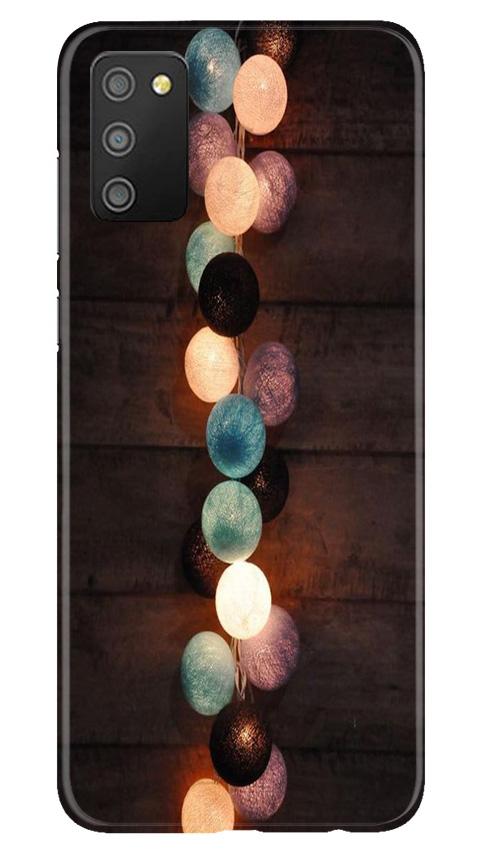 Party Lights Case for Samsung Galaxy M02s (Design No. 209)