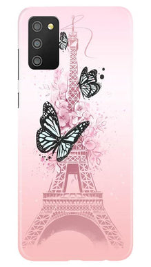 Eiffel Tower Mobile Back Case for Samsung Galaxy M02s (Design - 211)