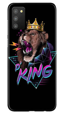 Lion King Mobile Back Case for Samsung Galaxy M02s (Design - 219)