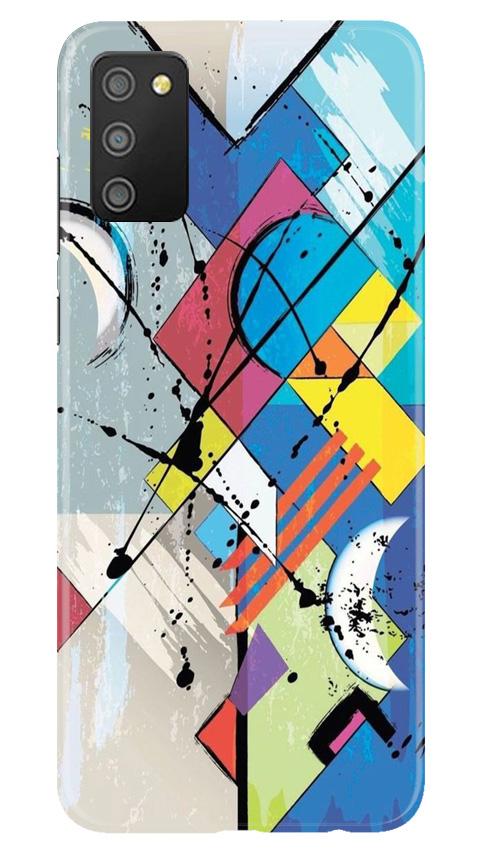 Modern Art Case for Samsung Galaxy F02s (Design No. 235)