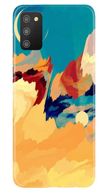 Modern Art Mobile Back Case for Samsung Galaxy M02s (Design - 236)