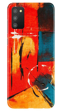 Modern Art Mobile Back Case for Samsung Galaxy M02s (Design - 239)