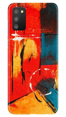 Modern Art Mobile Back Case for Samsung Galaxy M02s (Design - 239)