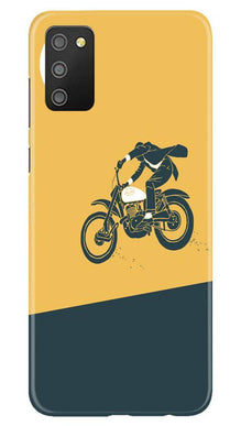 Bike Lovers Mobile Back Case for Samsung Galaxy M02s (Design - 256)