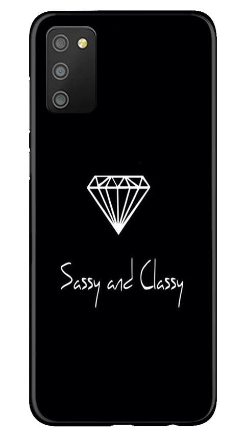 Sassy and Classy Case for Samsung Galaxy F02s (Design No. 264)