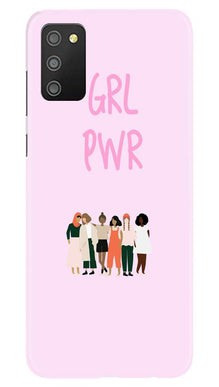 Girl Power Mobile Back Case for Samsung Galaxy F02s (Design - 267)