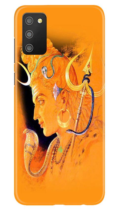 Lord Shiva Case for Samsung Galaxy F02s (Design No. 293)