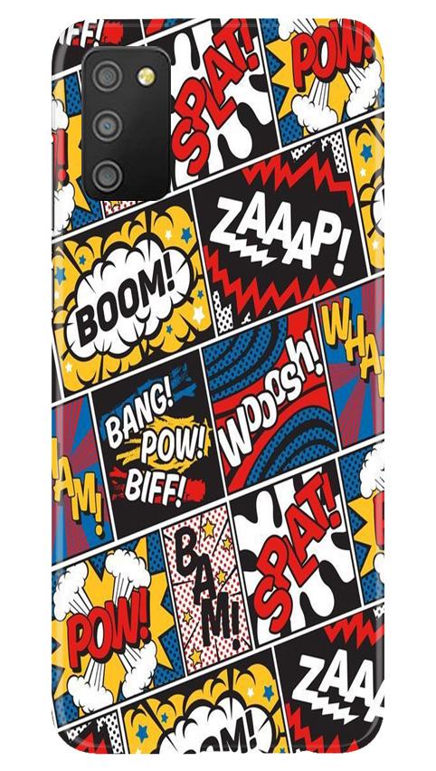 Boom Mobile Back Case for Samsung Galaxy F02s (Design - 302)