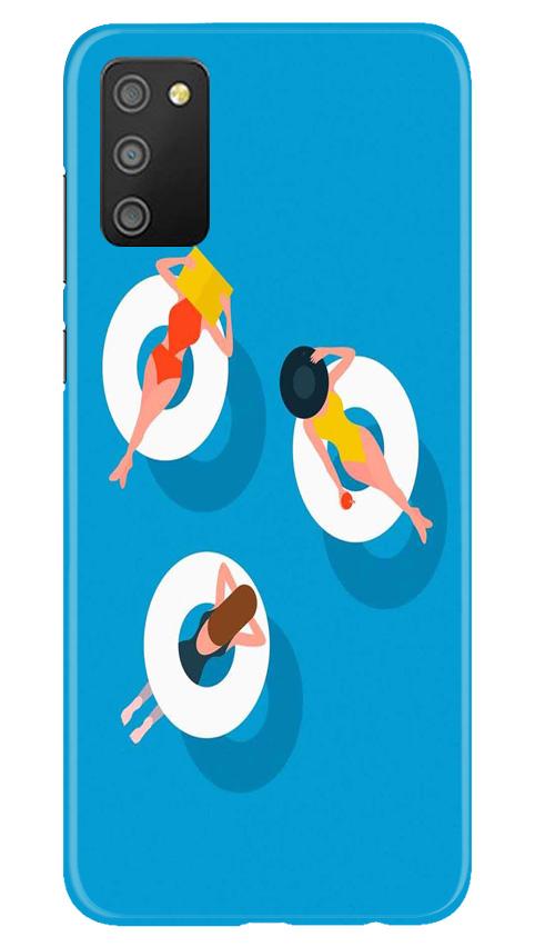 Girlish Mobile Back Case for Samsung Galaxy M02s (Design - 306)