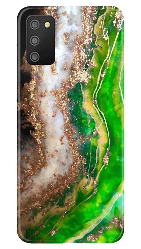 Marble Texture Mobile Back Case for Samsung Galaxy M02s (Design - 307)