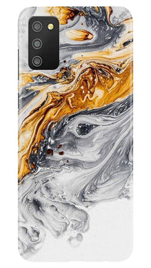 Marble Texture Mobile Back Case for Samsung Galaxy F02s (Design - 310)