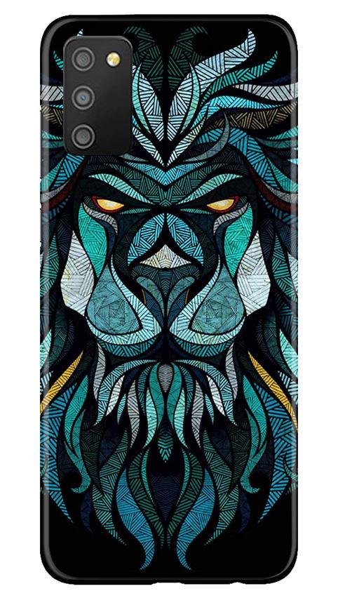 Lion Mobile Back Case for Samsung Galaxy M02s (Design - 314)