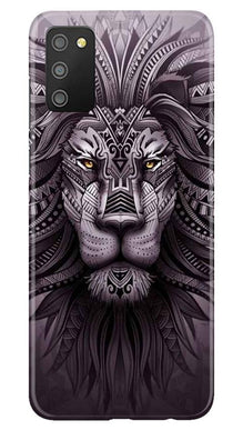 Lion Mobile Back Case for Samsung Galaxy F02s (Design - 315)