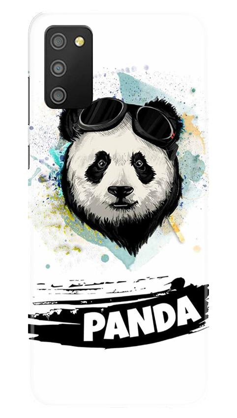 Panda Mobile Back Case for Samsung Galaxy M02s (Design - 319)