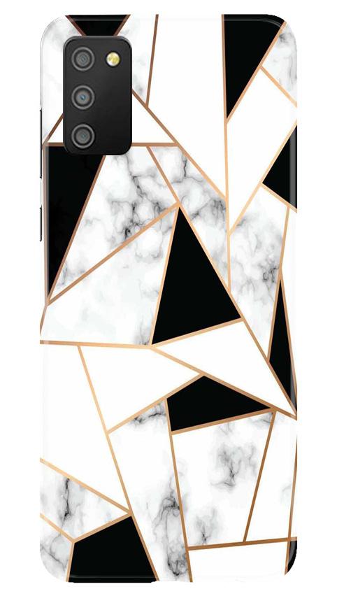 Marble Texture Mobile Back Case for Samsung Galaxy M02s (Design - 322)