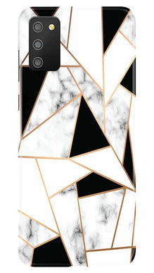 Marble Texture Mobile Back Case for Samsung Galaxy F02s (Design - 322)