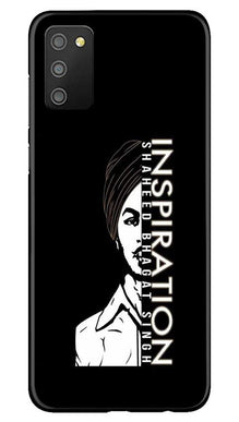 Bhagat Singh Mobile Back Case for Samsung Galaxy F02s (Design - 329)