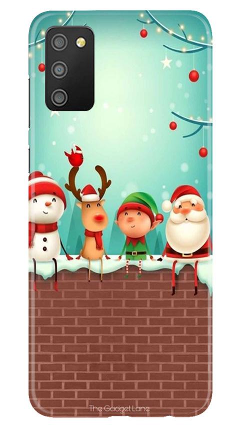 Santa Claus Mobile Back Case for Samsung Galaxy F02s (Design - 334)