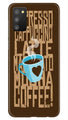 Love Coffee Mobile Back Case for Samsung Galaxy F02s (Design - 351)