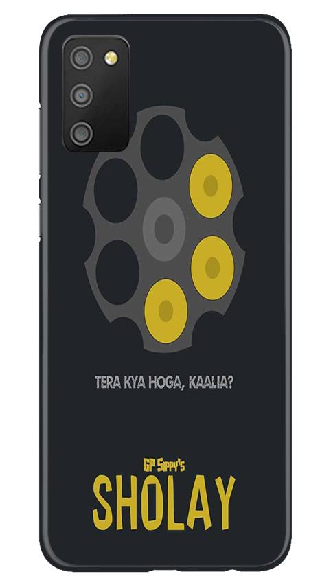 Sholay Mobile Back Case for Samsung Galaxy F02s (Design - 356)