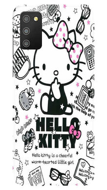 Hello Kitty Mobile Back Case for Samsung Galaxy M02s (Design - 361)