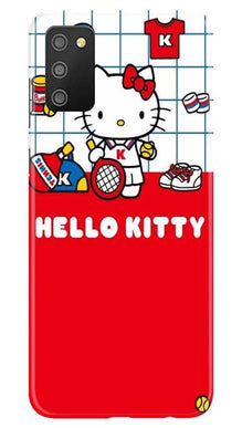 Hello Kitty Mobile Back Case for Samsung Galaxy M02s (Design - 363)