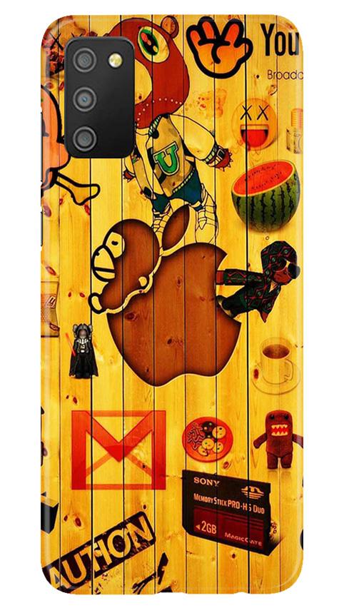 Wooden Texture Mobile Back Case for Samsung Galaxy F02s (Design - 367)