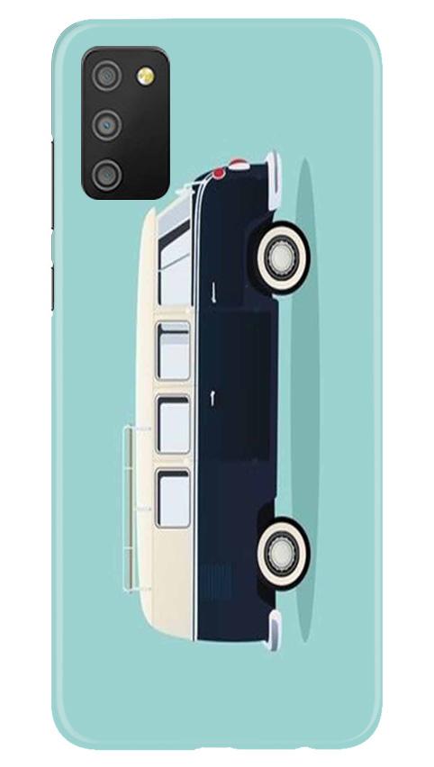 Travel Bus Mobile Back Case for Samsung Galaxy F02s (Design - 379)